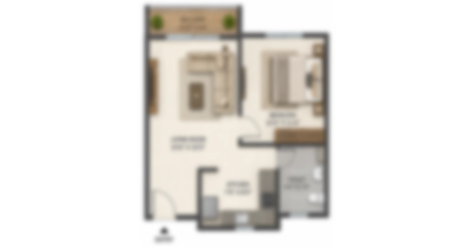Asgar Heights Bhiwandi Floor Plan